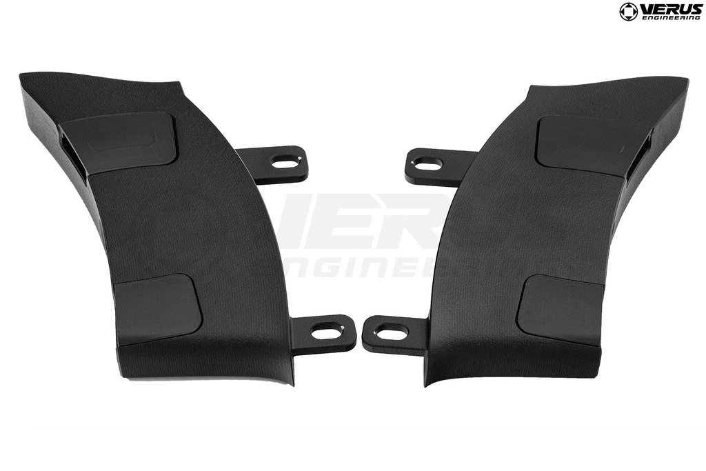 Black Car Rear Spoiler Wing Riser Lift Extension Kit For Ford Fiesta St Hatchback 2014 2019